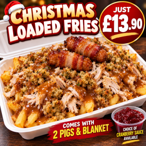 Christmas Loaded Fries 🎄
