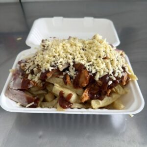 BBQ Chicken Loaded Fries