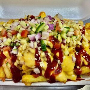 Loaded Pulled Pork Fries