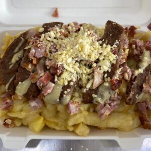 Cheese Burger Fries