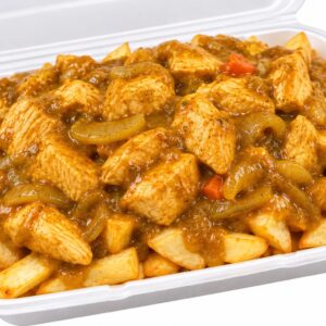Irish Chicken Curry & Chips